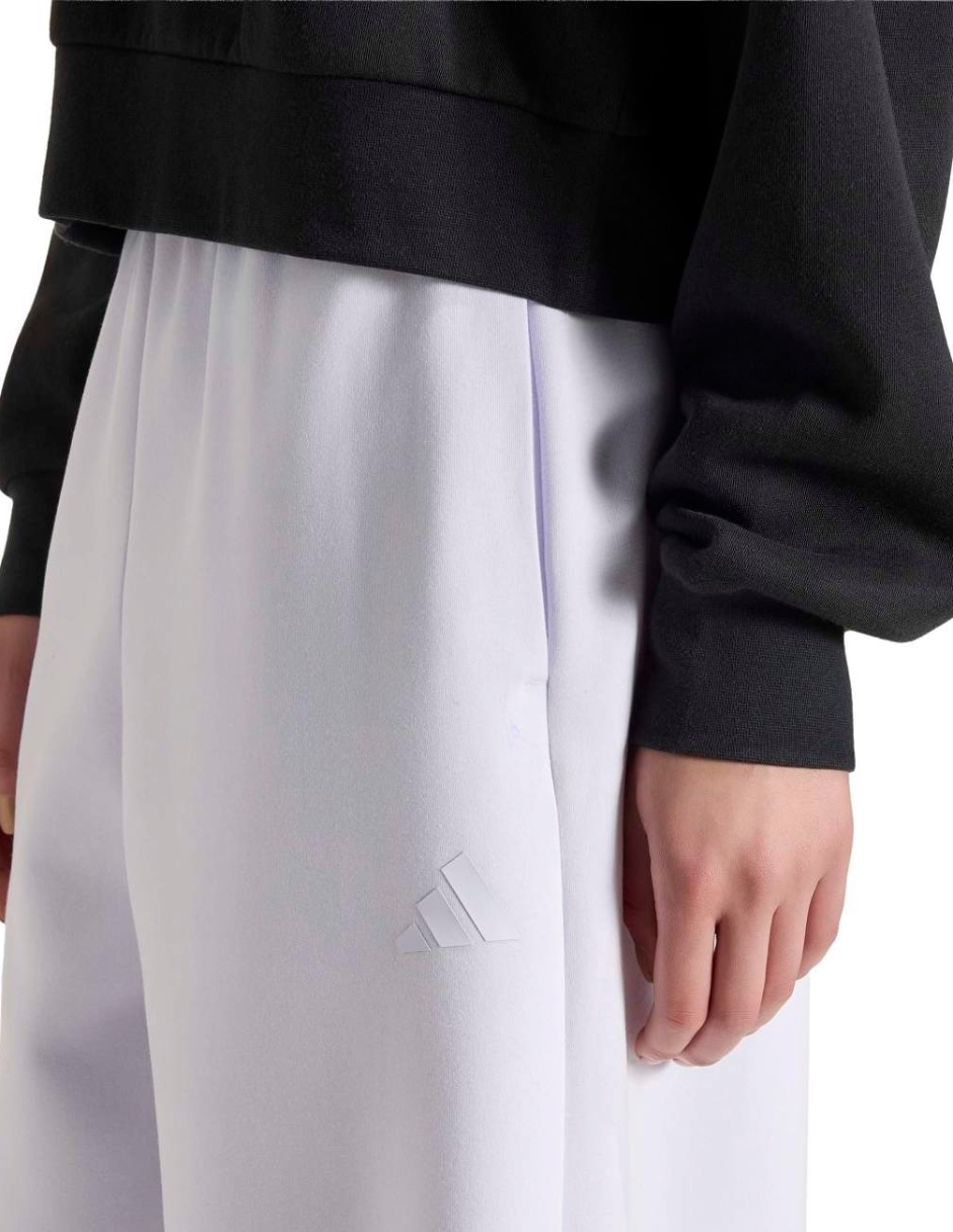 Pants regular con elástico para mujer 4