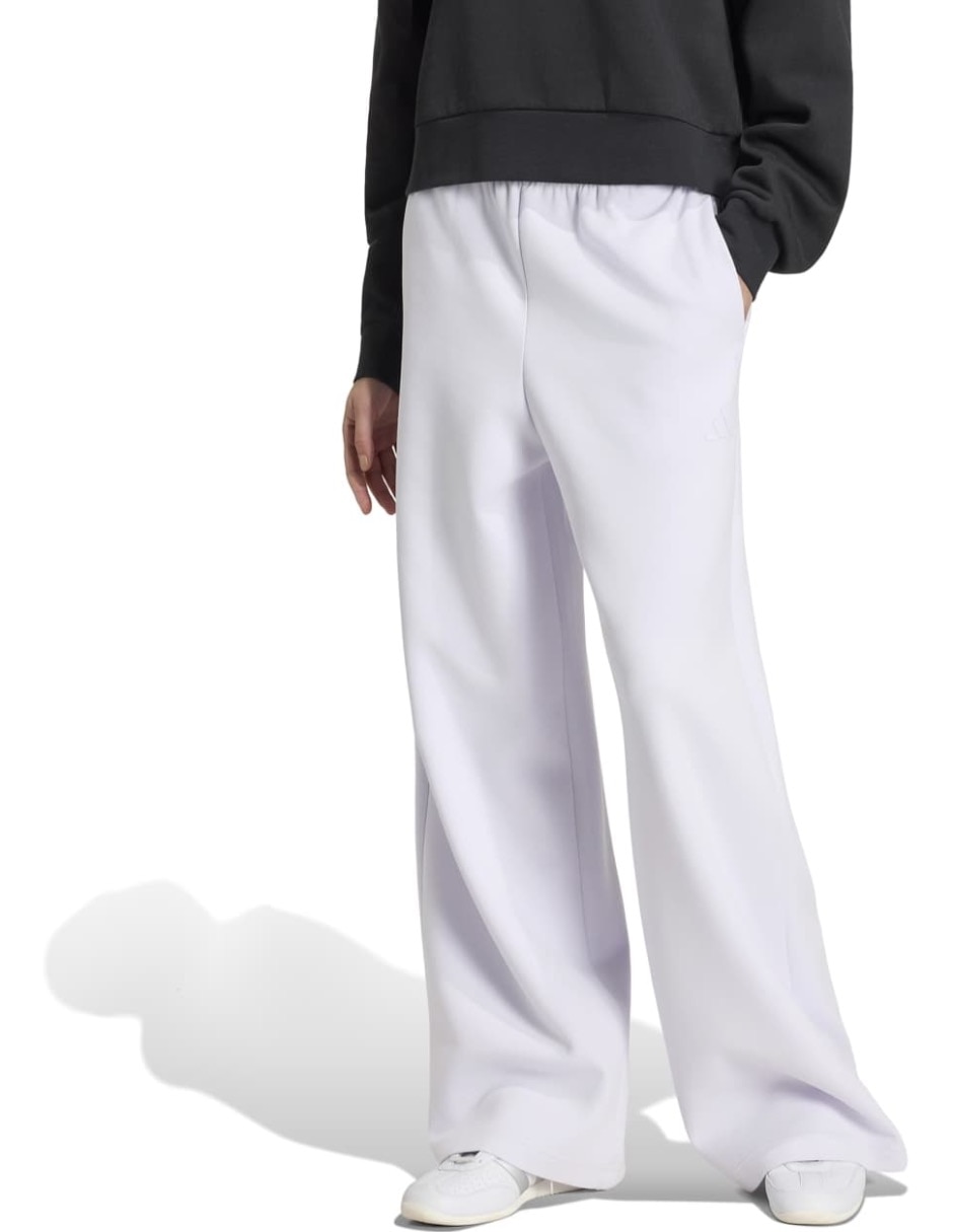 Pants regular con elástico para mujer