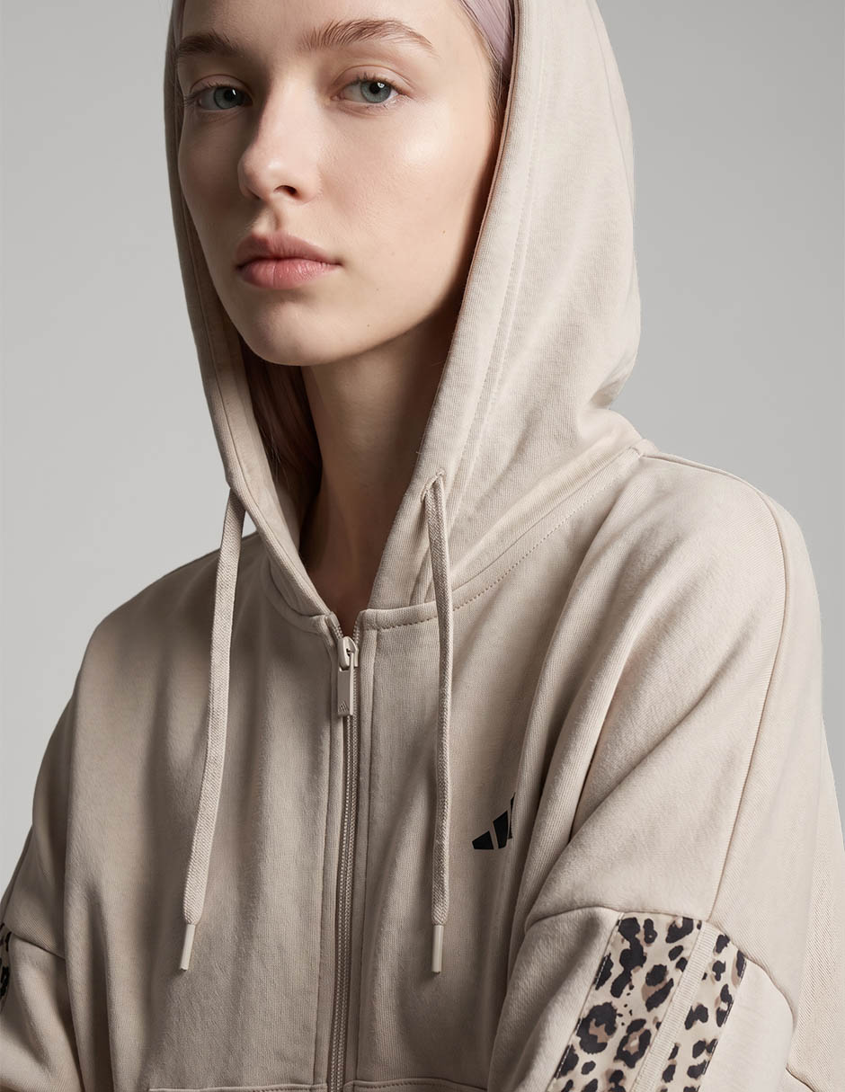 Sudadera con capucha y bolsa para mujer 3