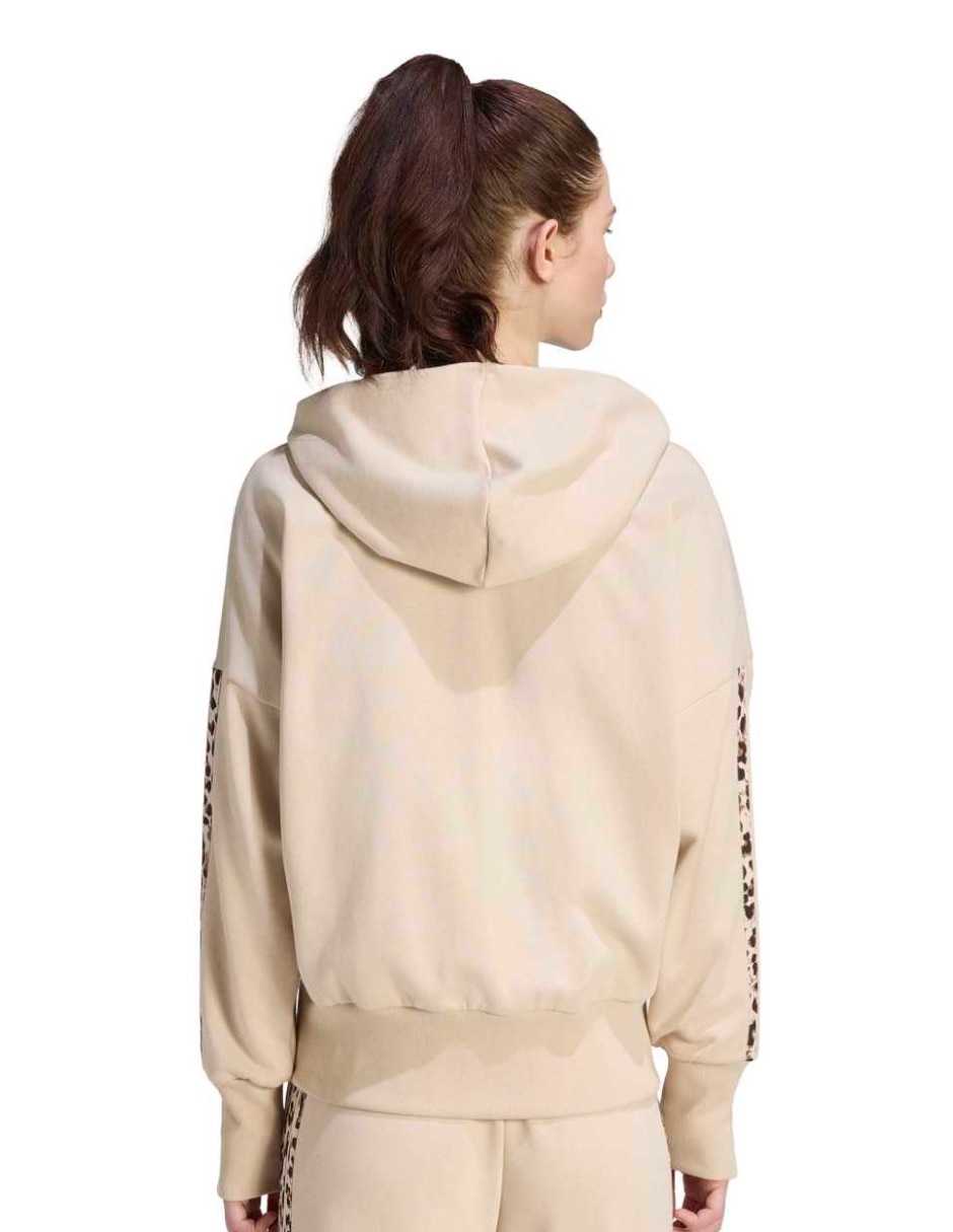 Sudadera con capucha y bolsa para mujer 4