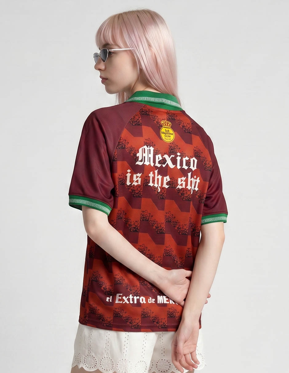 Playera Manga Al Codo Coleccion Cuello Polo Para Mujer 2