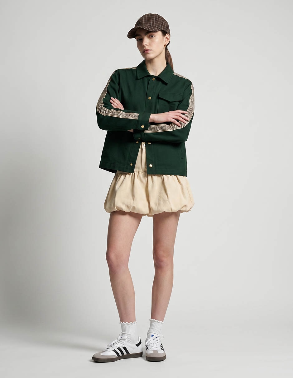 Chamarra Casual Mits No Impermeable De Algodón Para Mujer