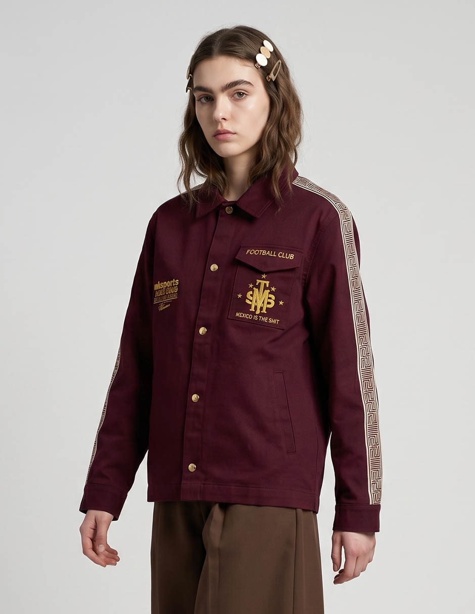 Chamarra Casual No Impermeable De Algodón Para Mujer