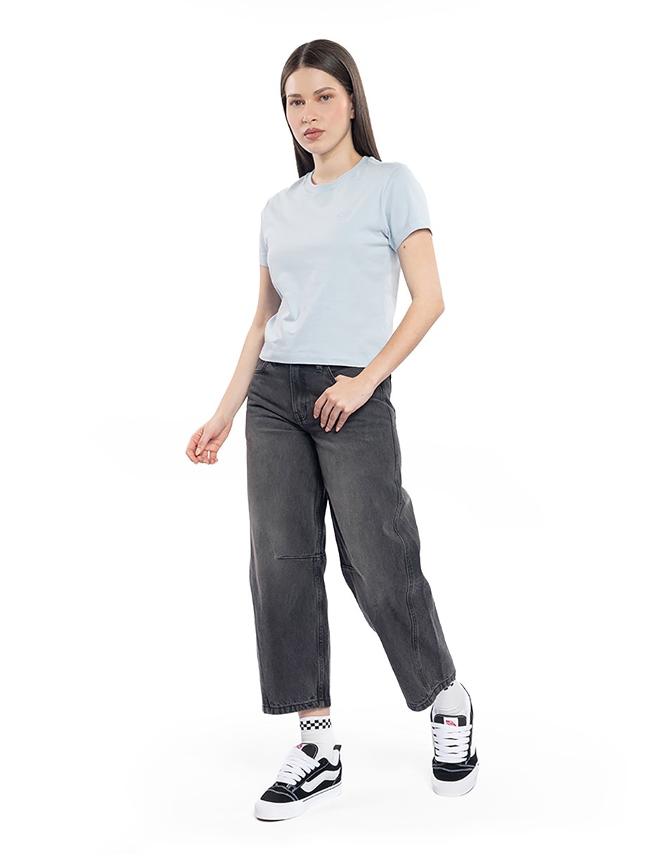 Playera manga corta Salton Ss Crew cuello redondo para mujer 2