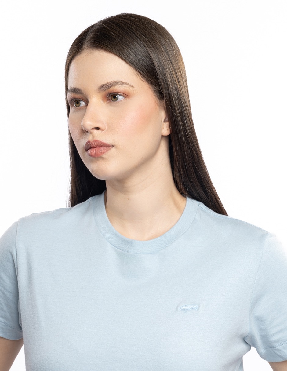 Playera manga corta Salton Ss Crew cuello redondo para mujer 6
