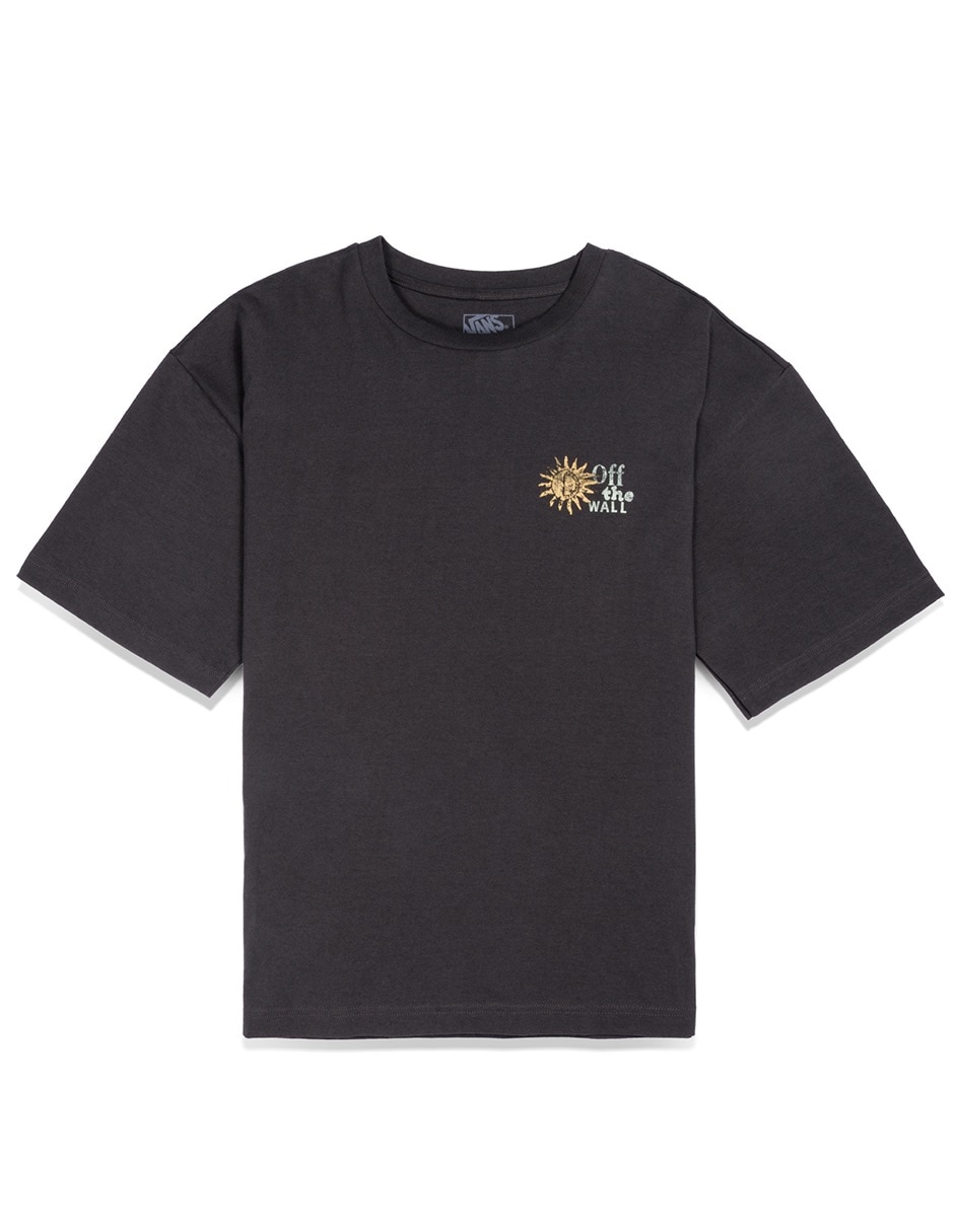 Playera manga corta Dreams Spills cuello redondo para mujer 6