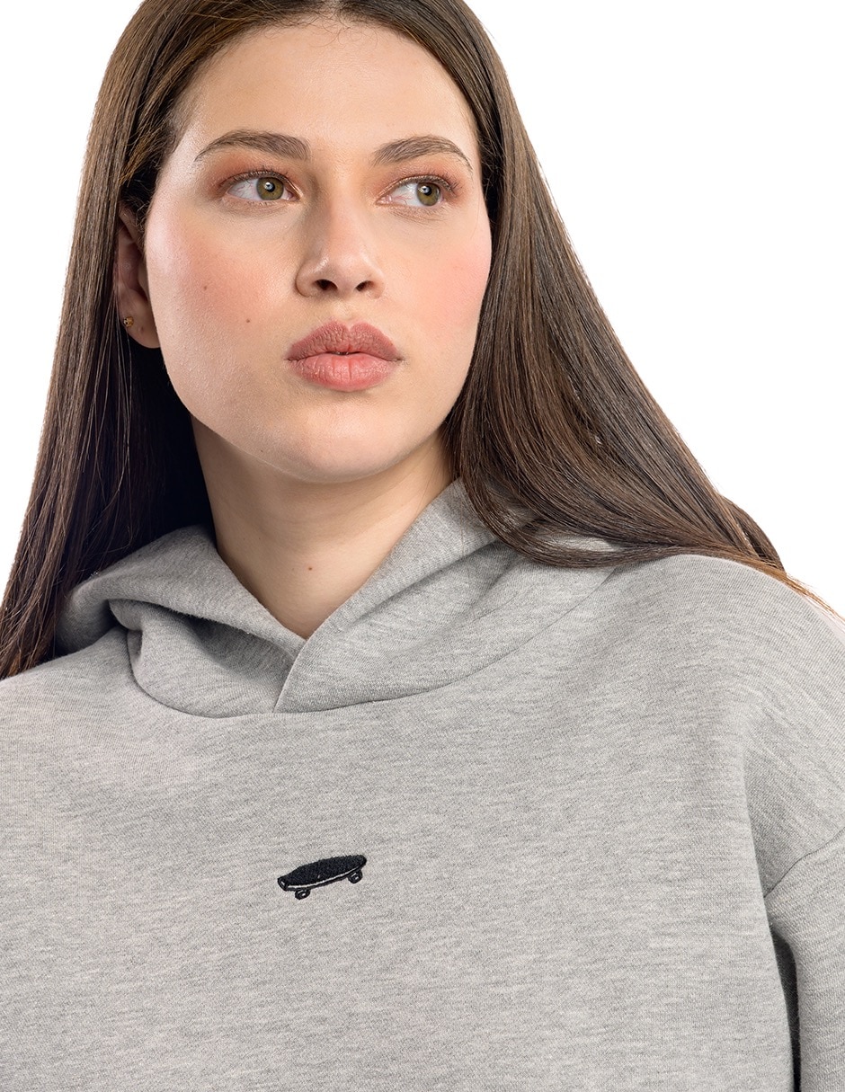 Sudadera con capucha Vans Salton Pullover Fleece Vans para mujer 2