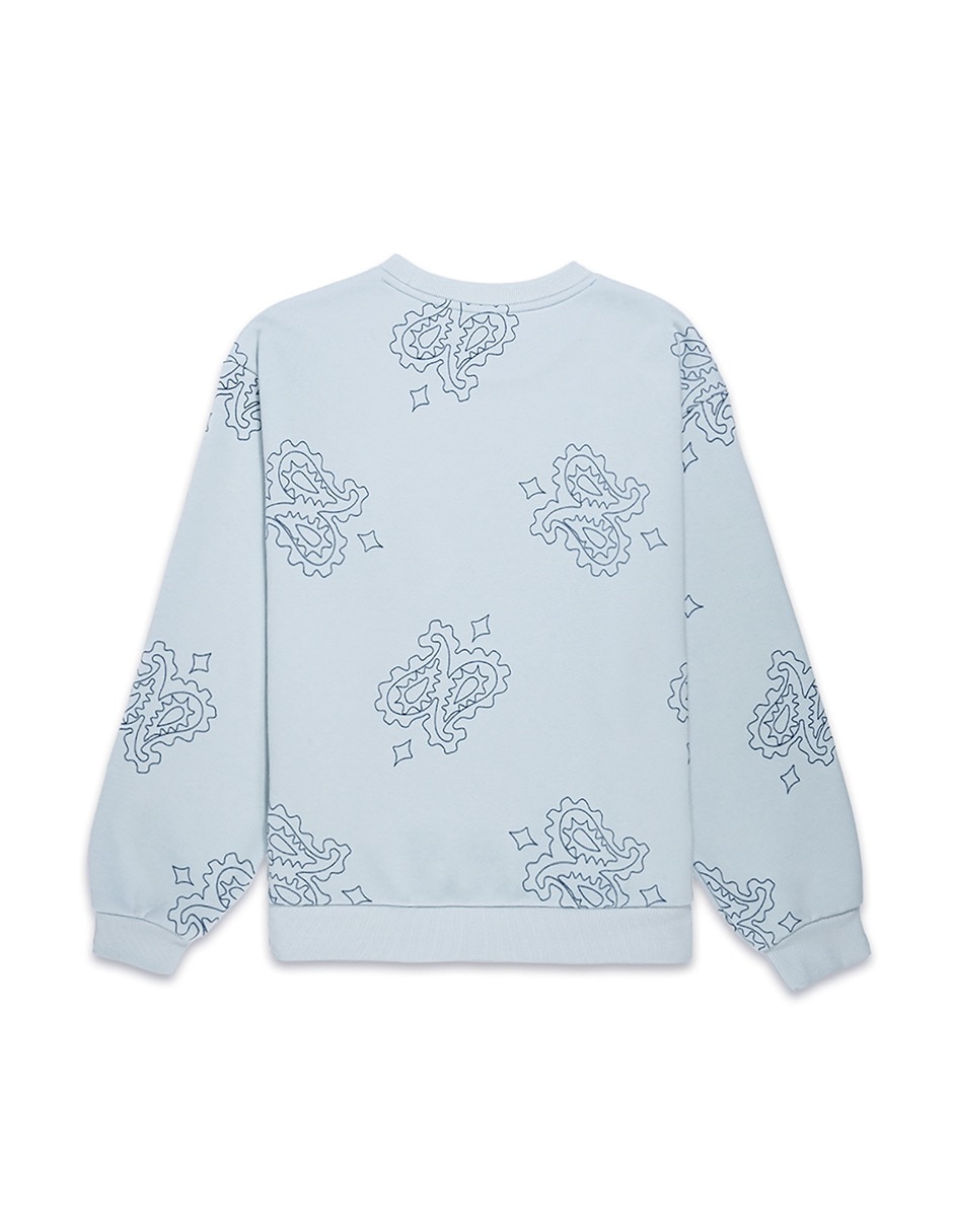 Sudadera con capucha Vans Salton Crew Neck Fleece para mujer 2