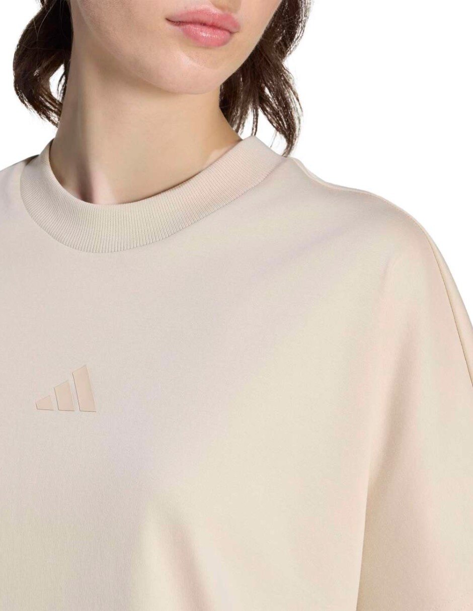 Playera manga corta Soft Lux cuello redondo mujer 5