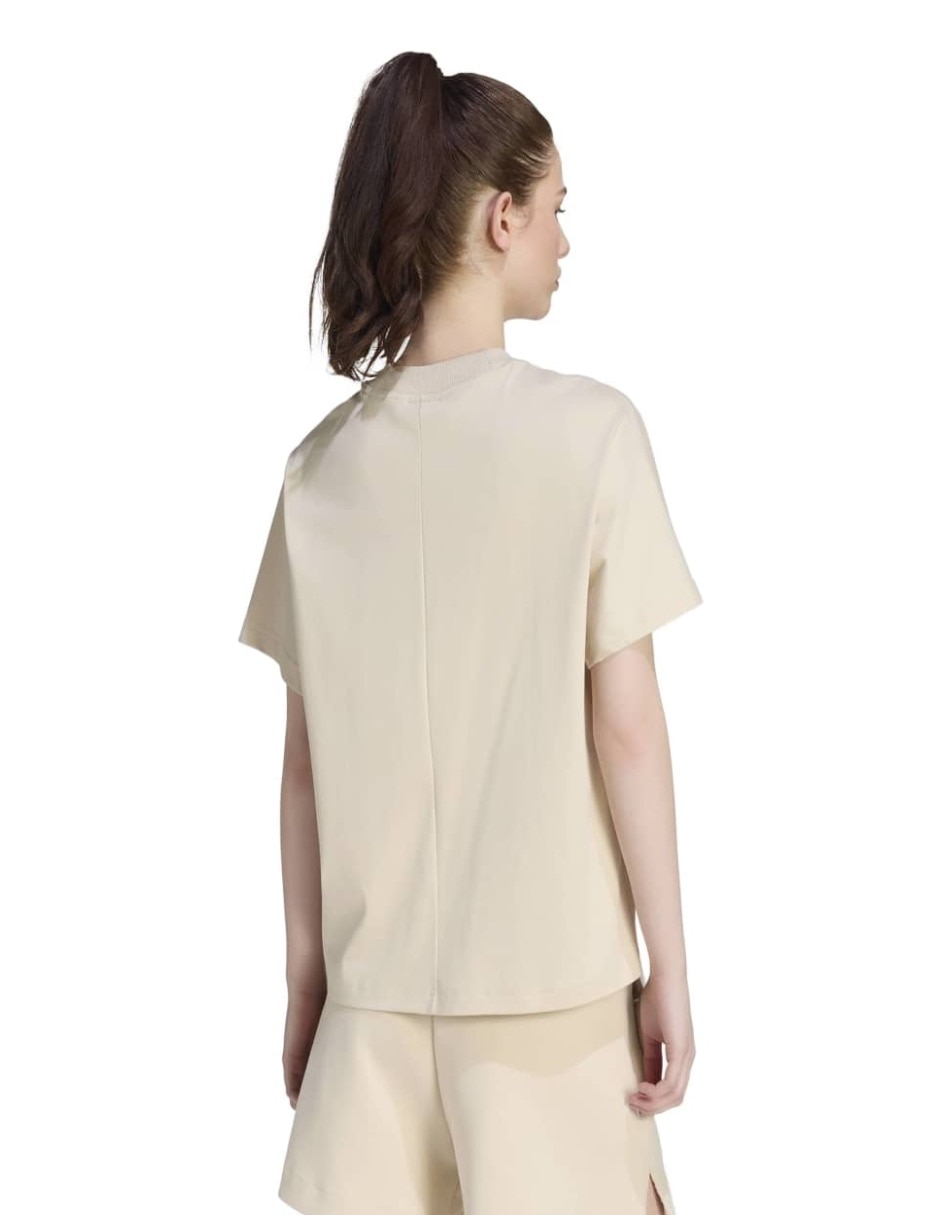 Playera manga corta Soft Lux cuello redondo mujer 2