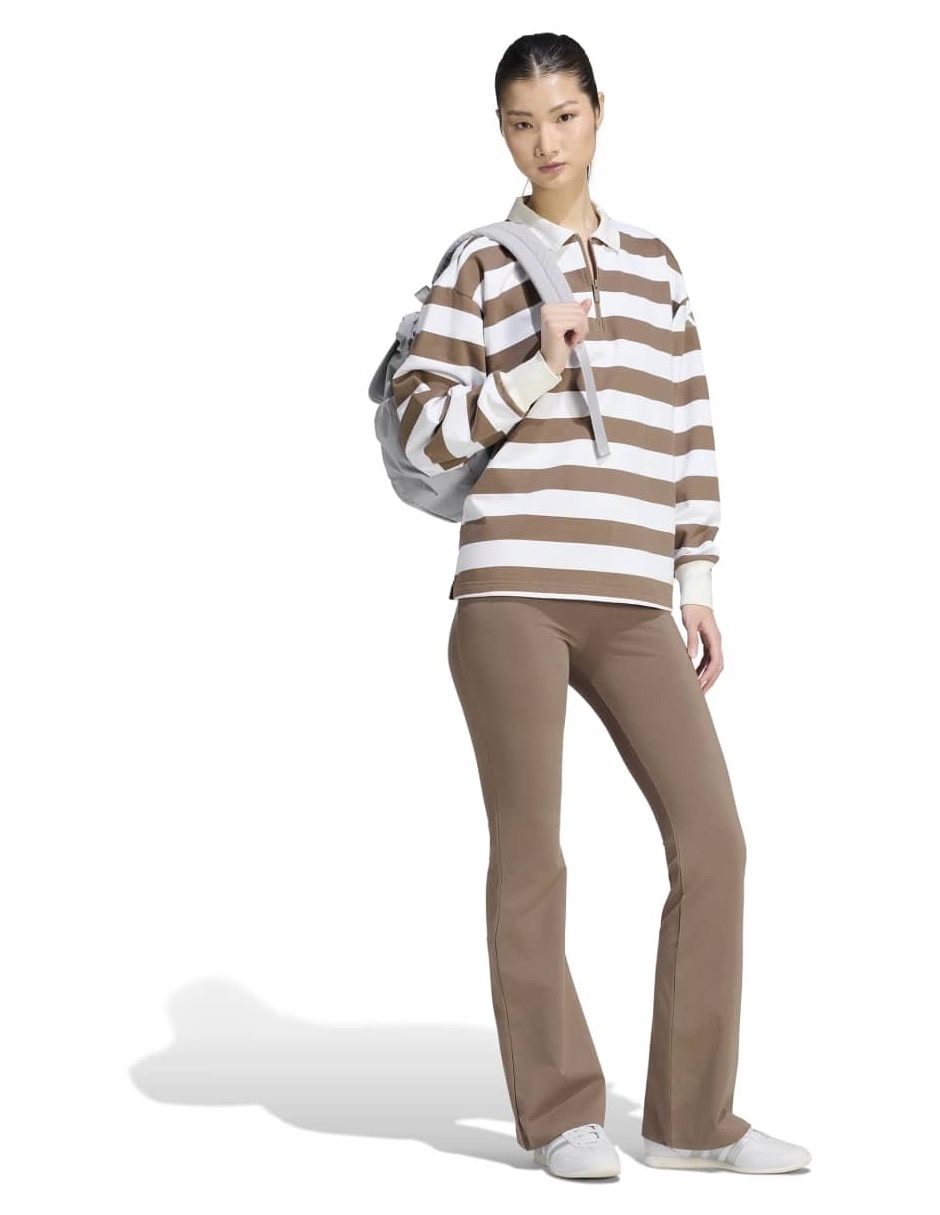 Playera manga larga Essentials cuello redondo mujer 6