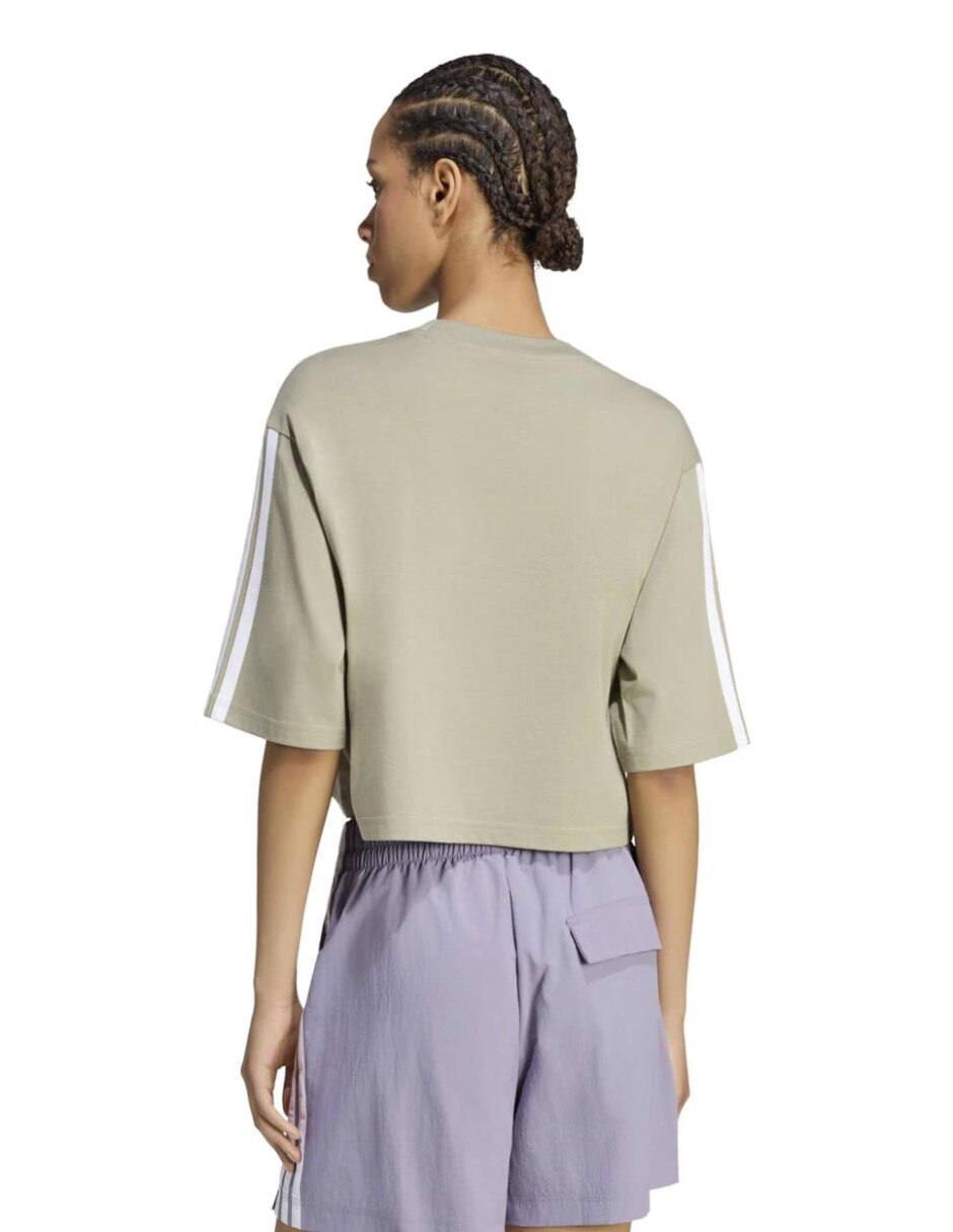 Playera manga corta Essentials cuello redondo mujer 3