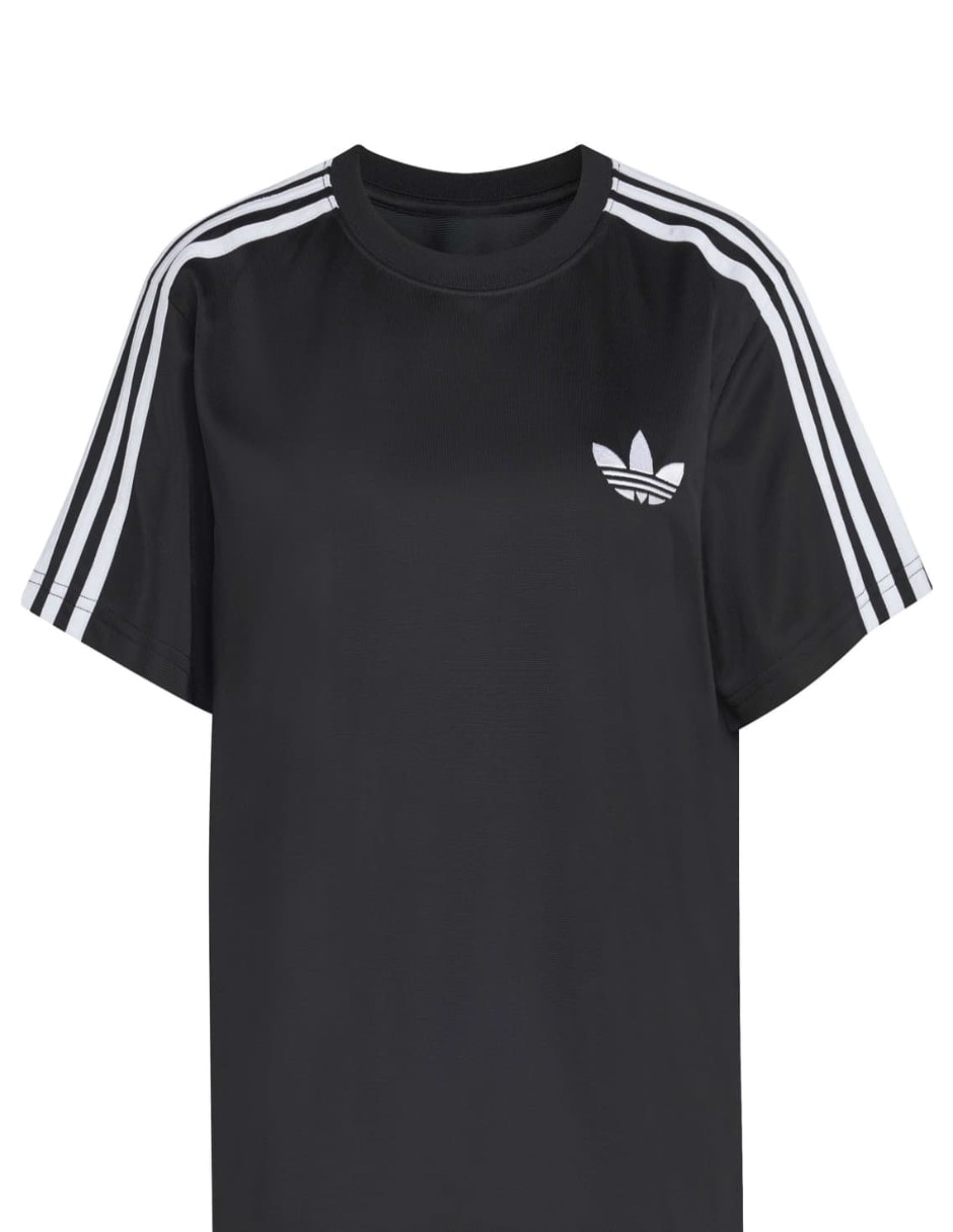 Playera manga corta Adicolor cuello redondo mujer 5
