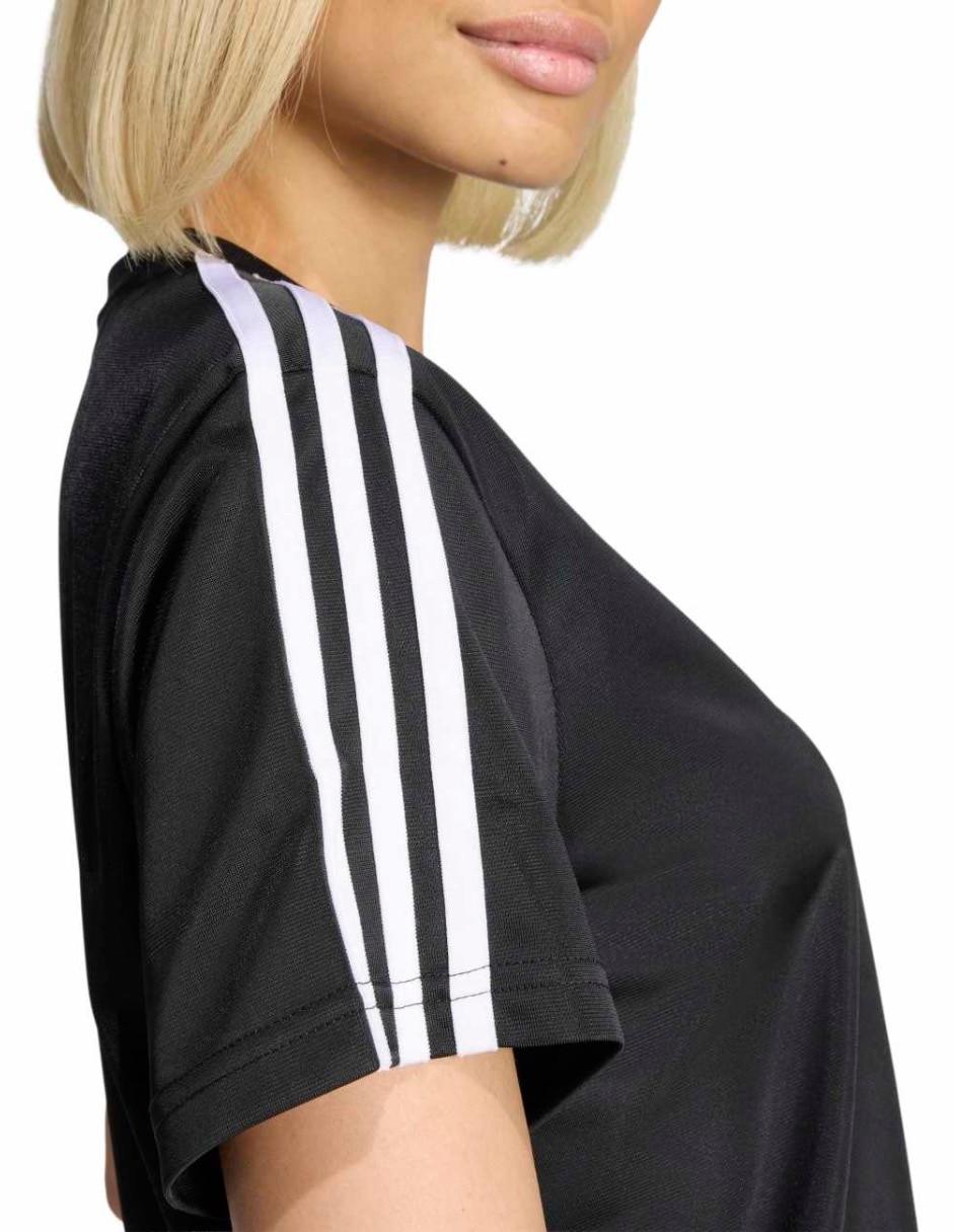 Playera manga corta Adicolor cuello redondo mujer 2