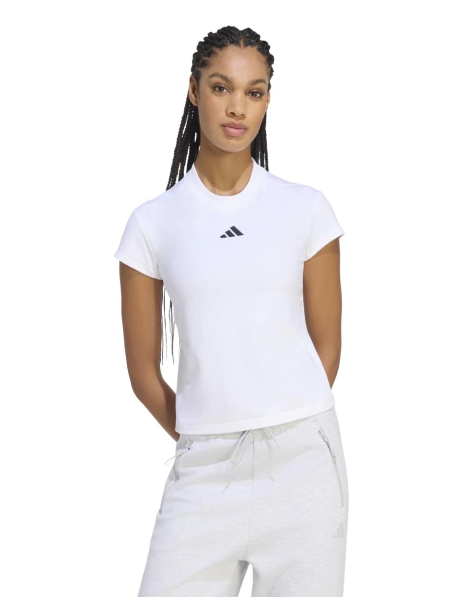 Playera manga corta Z.N.E cuello redondo para mujer