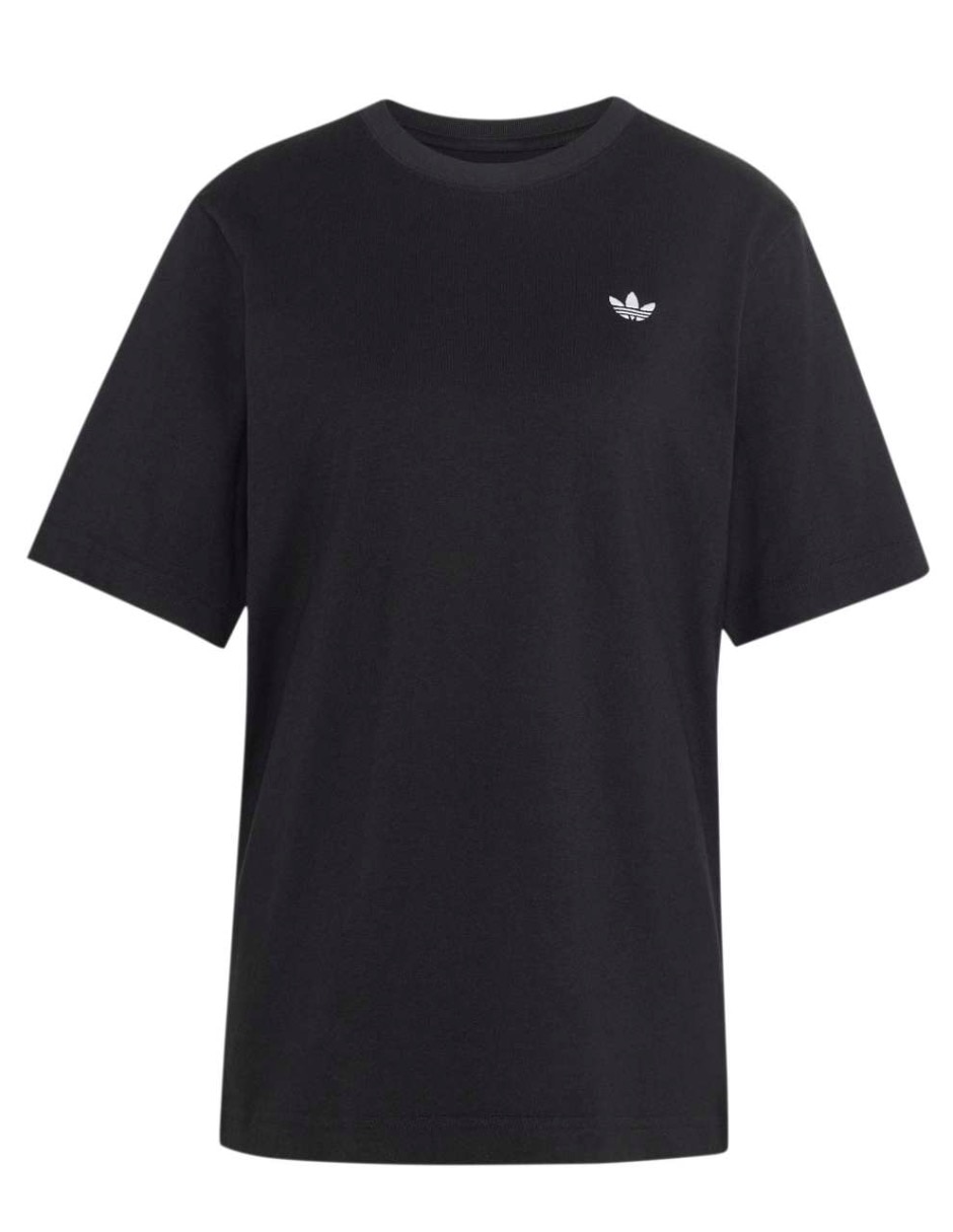 Playera manga corta Adidas Originals Wardrobe Classic Essentials cuello redondo para mujer