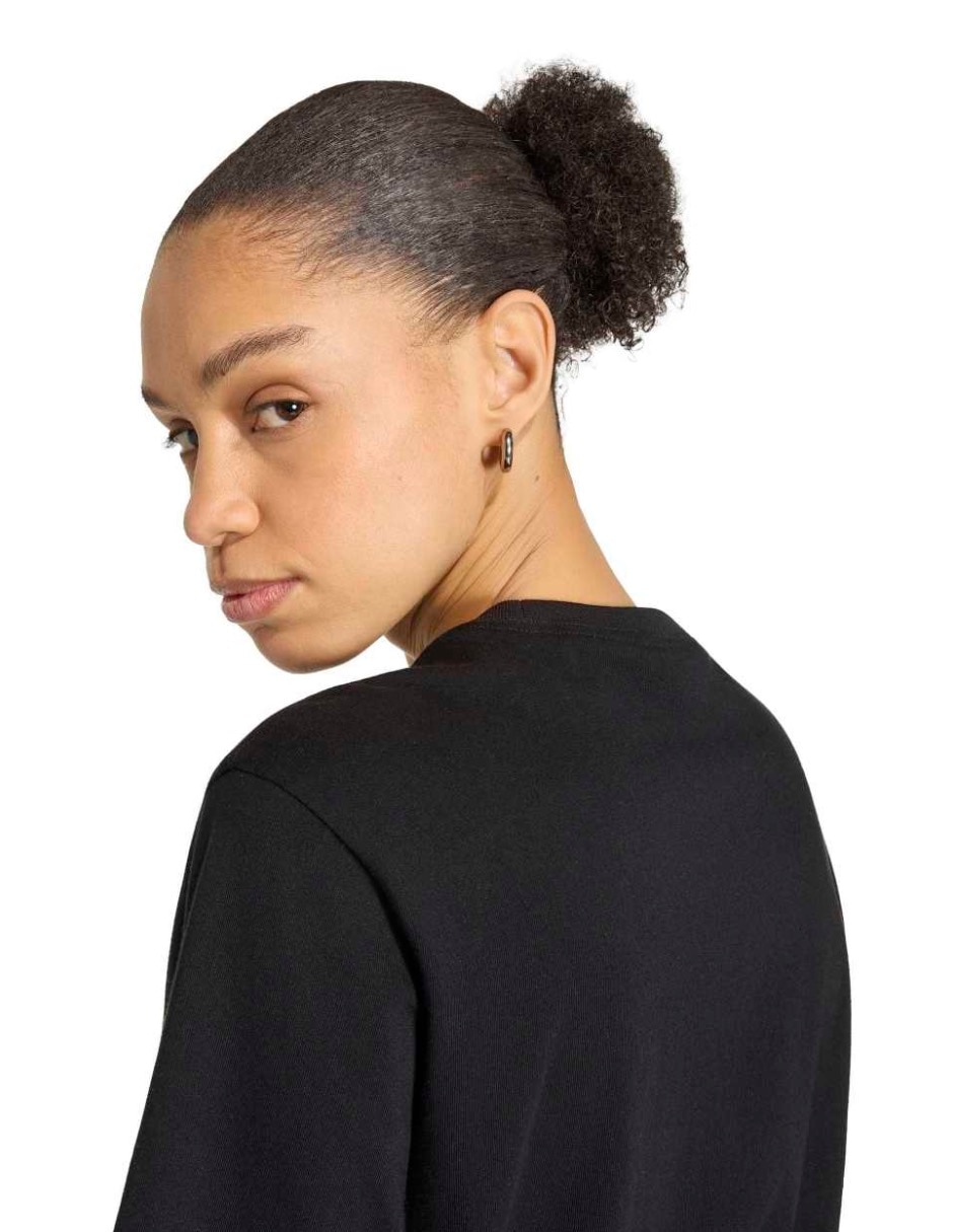 Playera manga corta Adidas Originals Wardrobe Classic Essentials cuello redondo para mujer