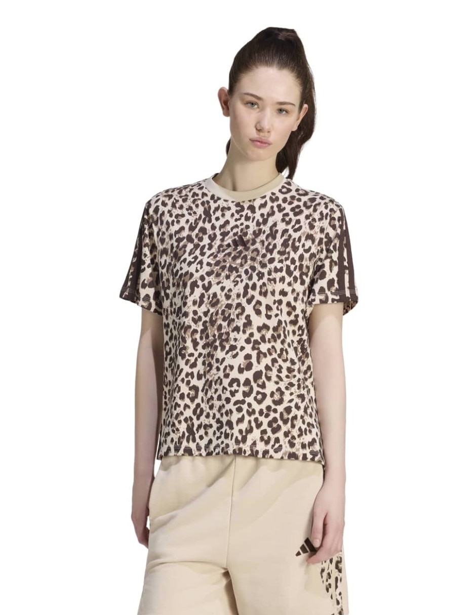 Playera manga corta Adidas Originals Seasonals cuello redondo para mujer