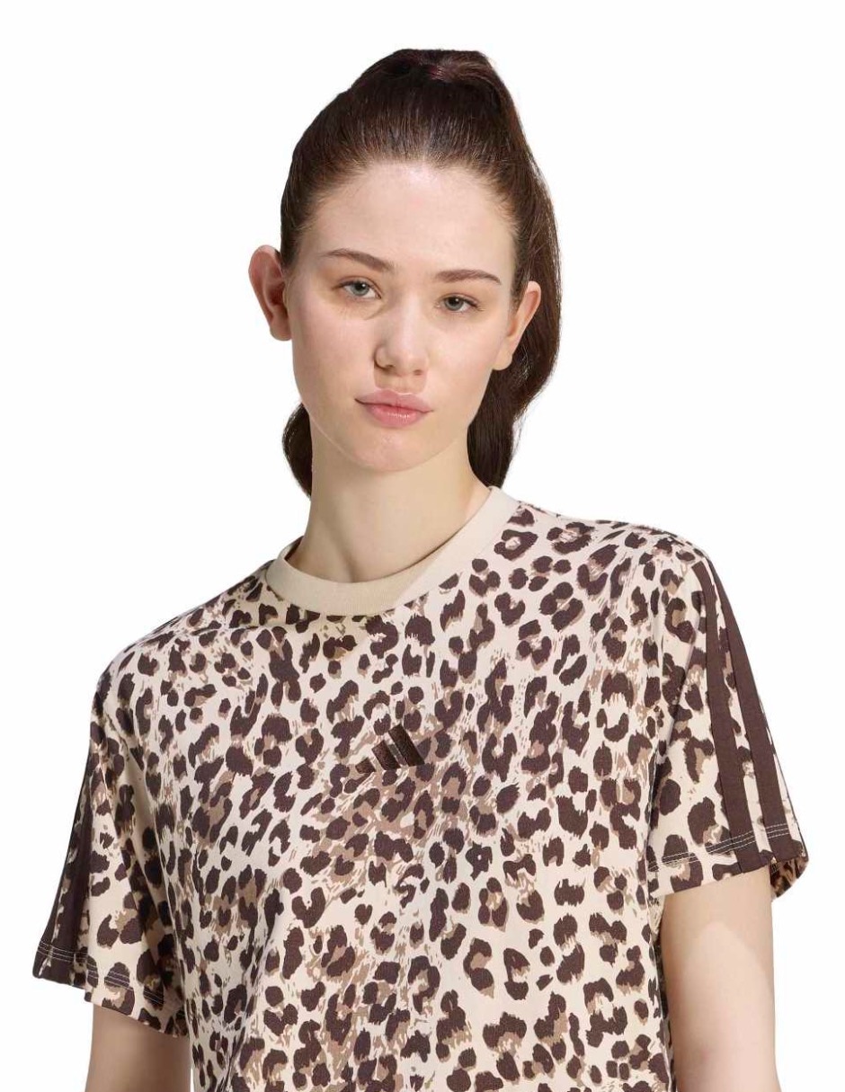 Playera manga corta Adidas Originals Seasonals cuello redondo para mujer