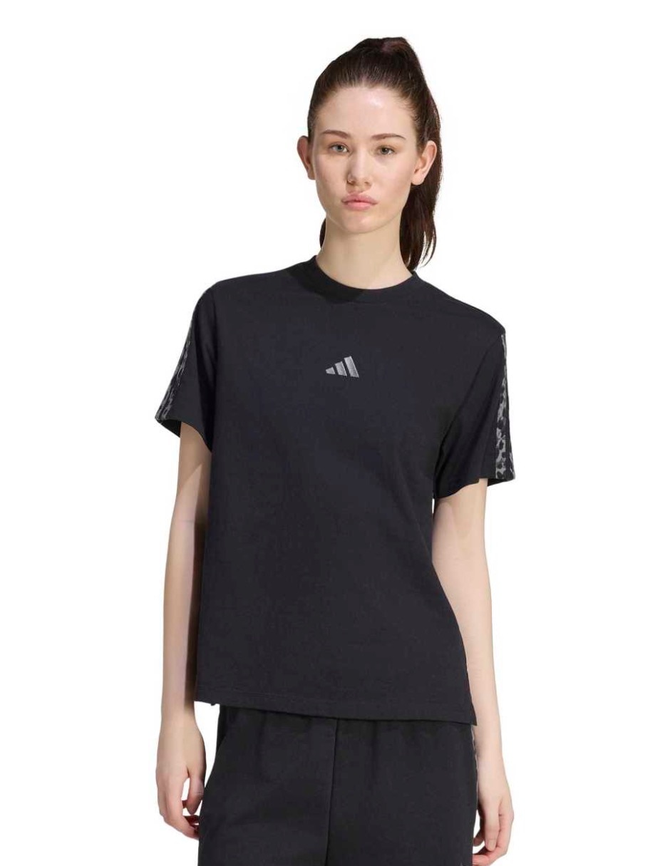 Playera manga Corta Seasonals cuello redondo para mujer