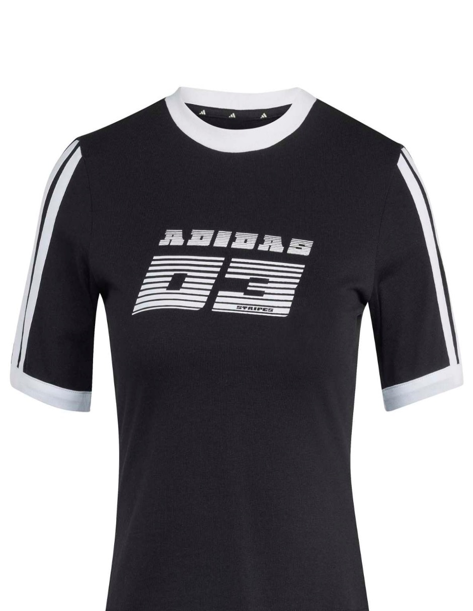 Playera manga corta cuello redondo mujer 2