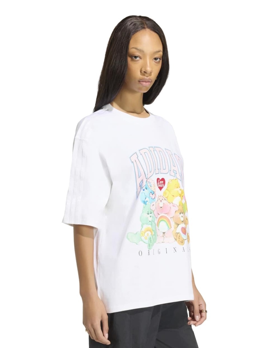 Playera manga corta cuello redondo mujer