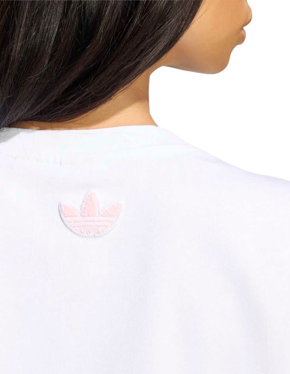 Playera manga corta cuello redondo mujer 3
