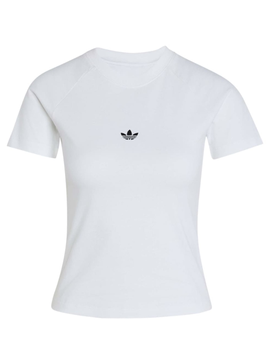 Playera manga corta Adidas Originals cuello redondo para mujer
