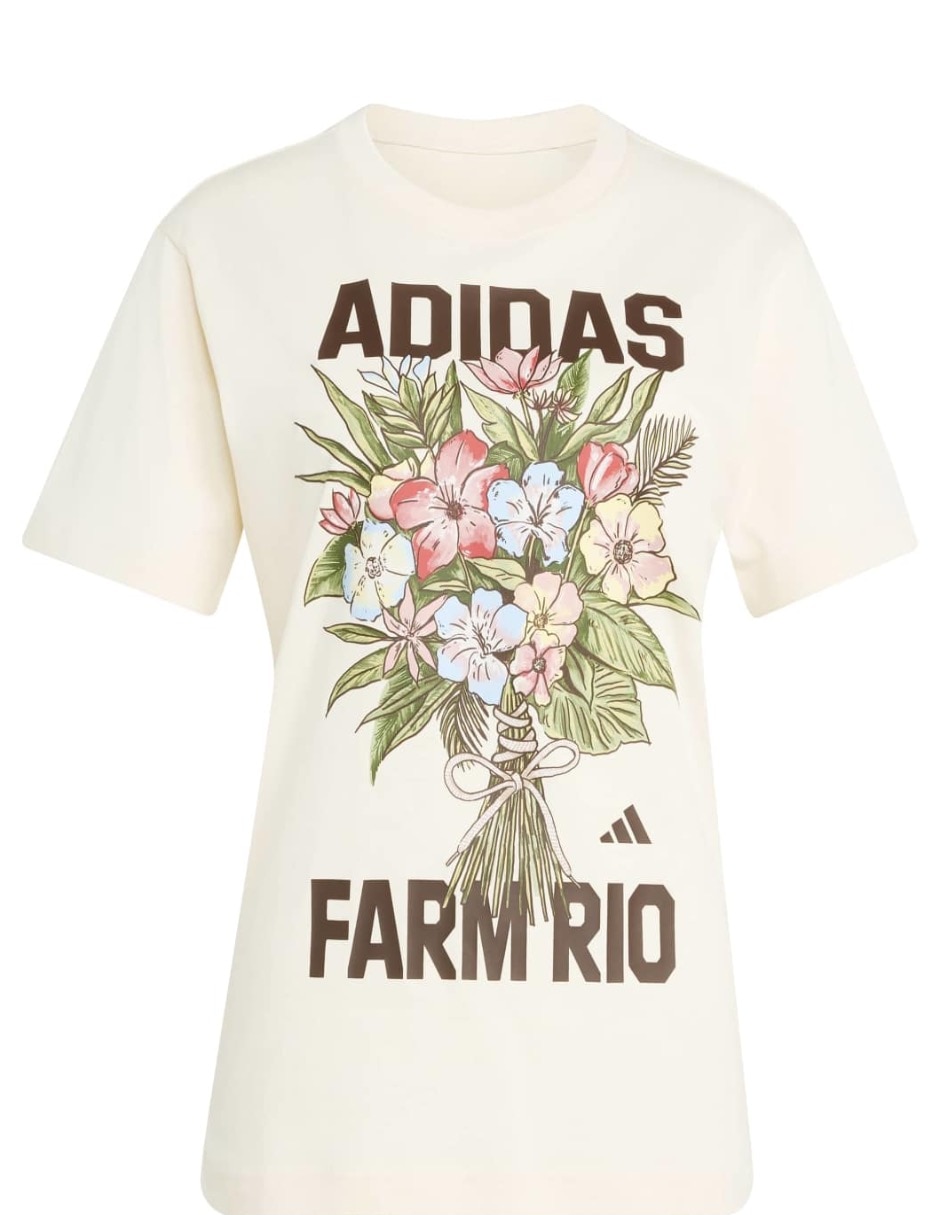 Playera manga corta Brand Collaboration cuello redondo para mujer 2