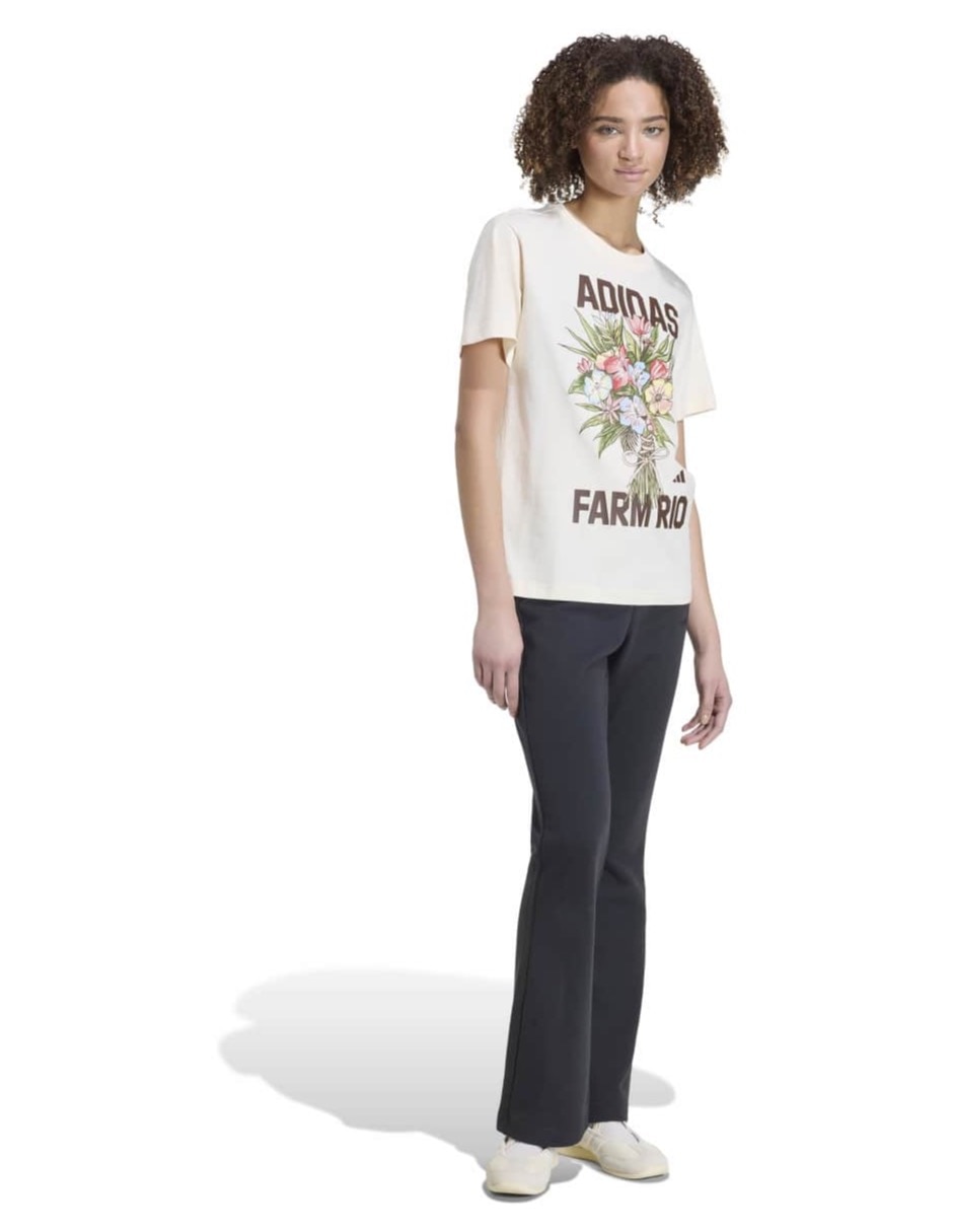 Playera manga corta Brand Collaboration cuello redondo para mujer 5