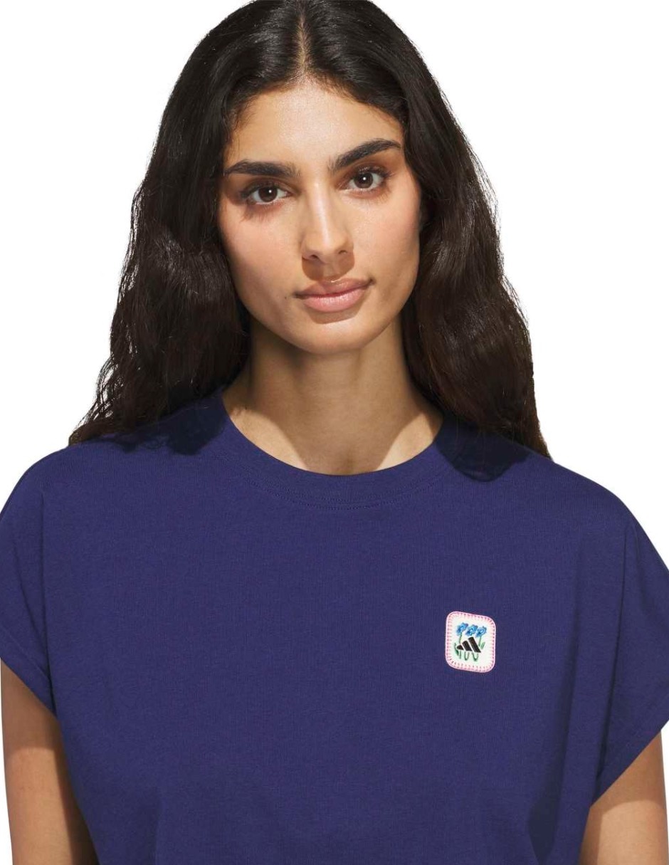 Playera manga corta Standalone cuello redondo para mujer 3