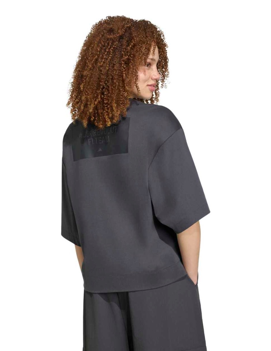 Playera manga corta cuello redondo mujer 5