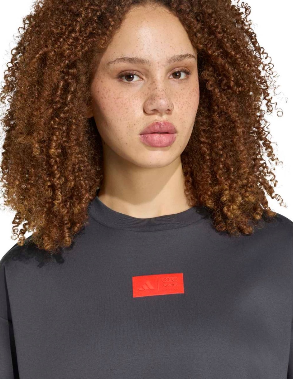 Playera manga corta cuello redondo mujer 4
