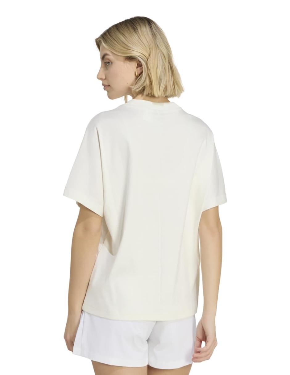 Playera manga corta Soft Lux cuello redondo mujer 4