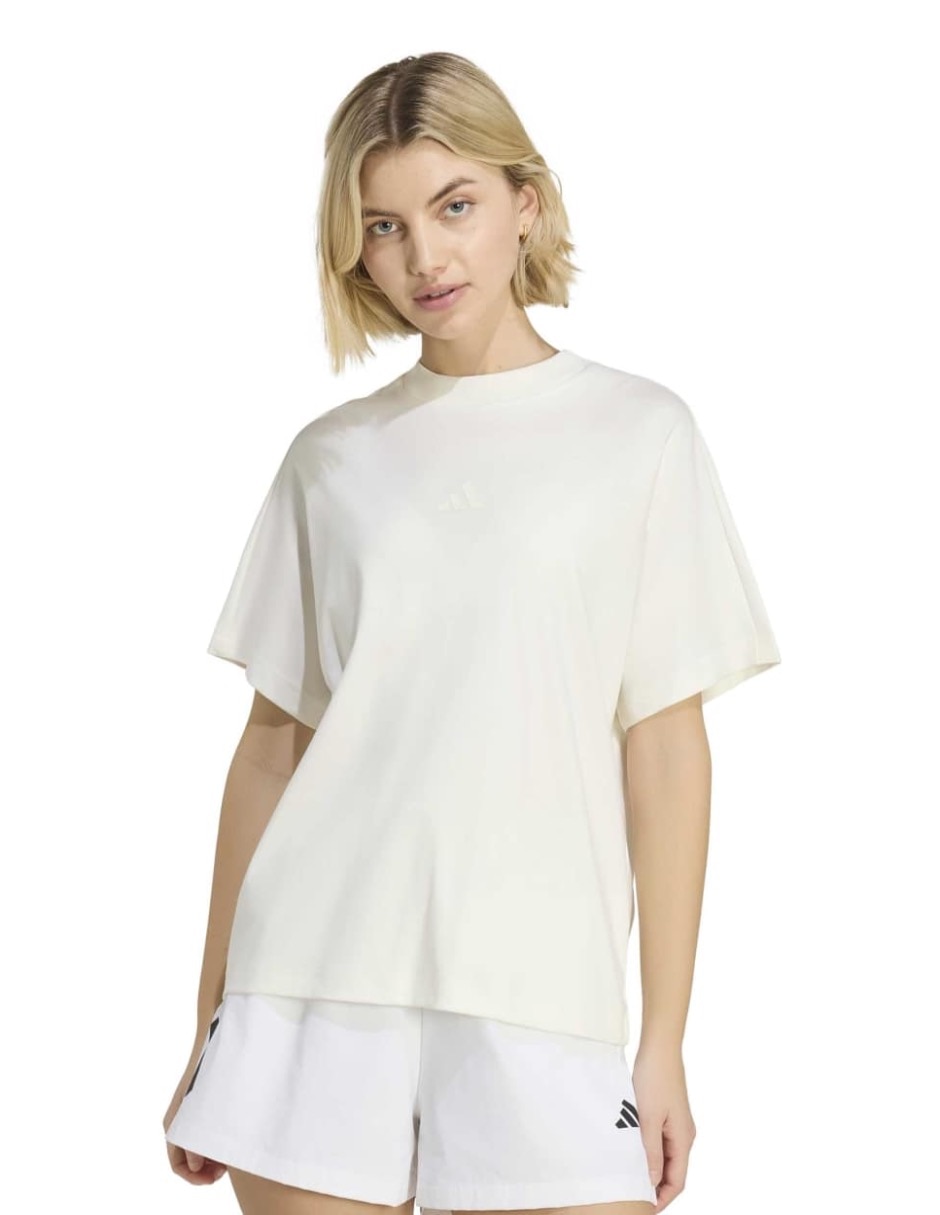 Playera manga corta Soft Lux cuello redondo mujer Playera manga corta Soft Lux cuello redondo mujer