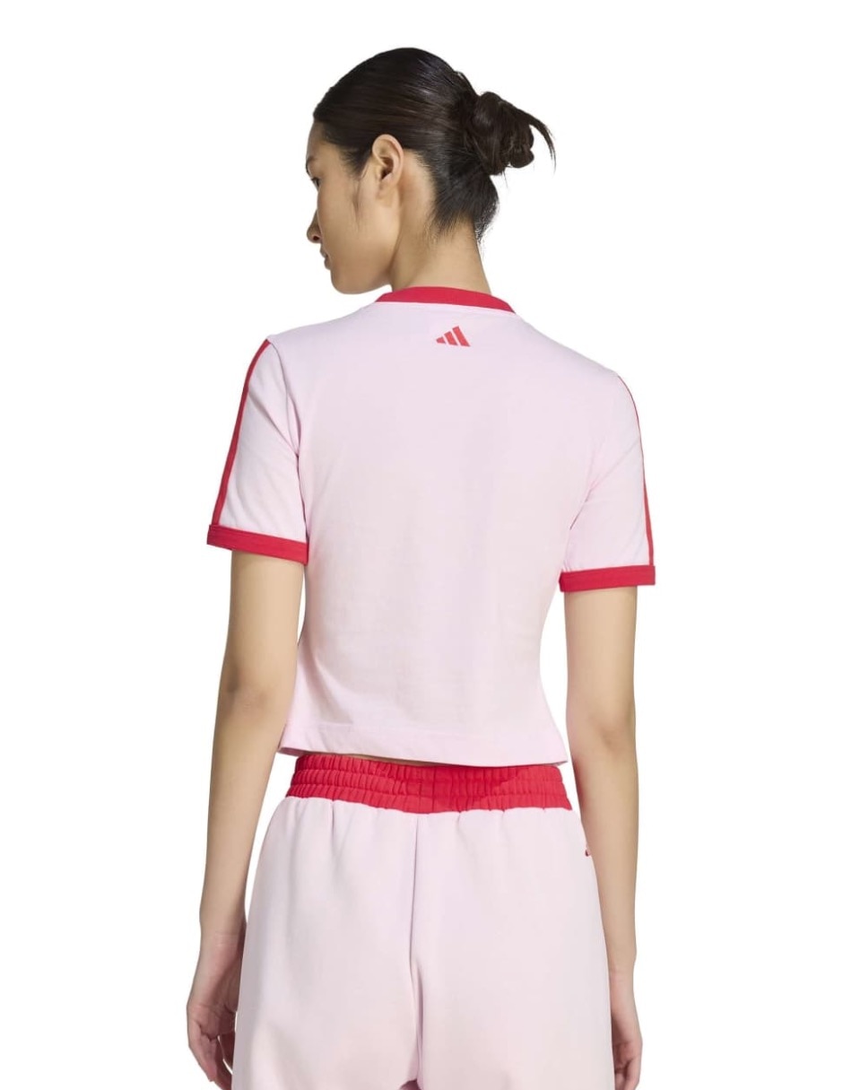 Playera manga corta Seasonals cuello redondo mujer 3