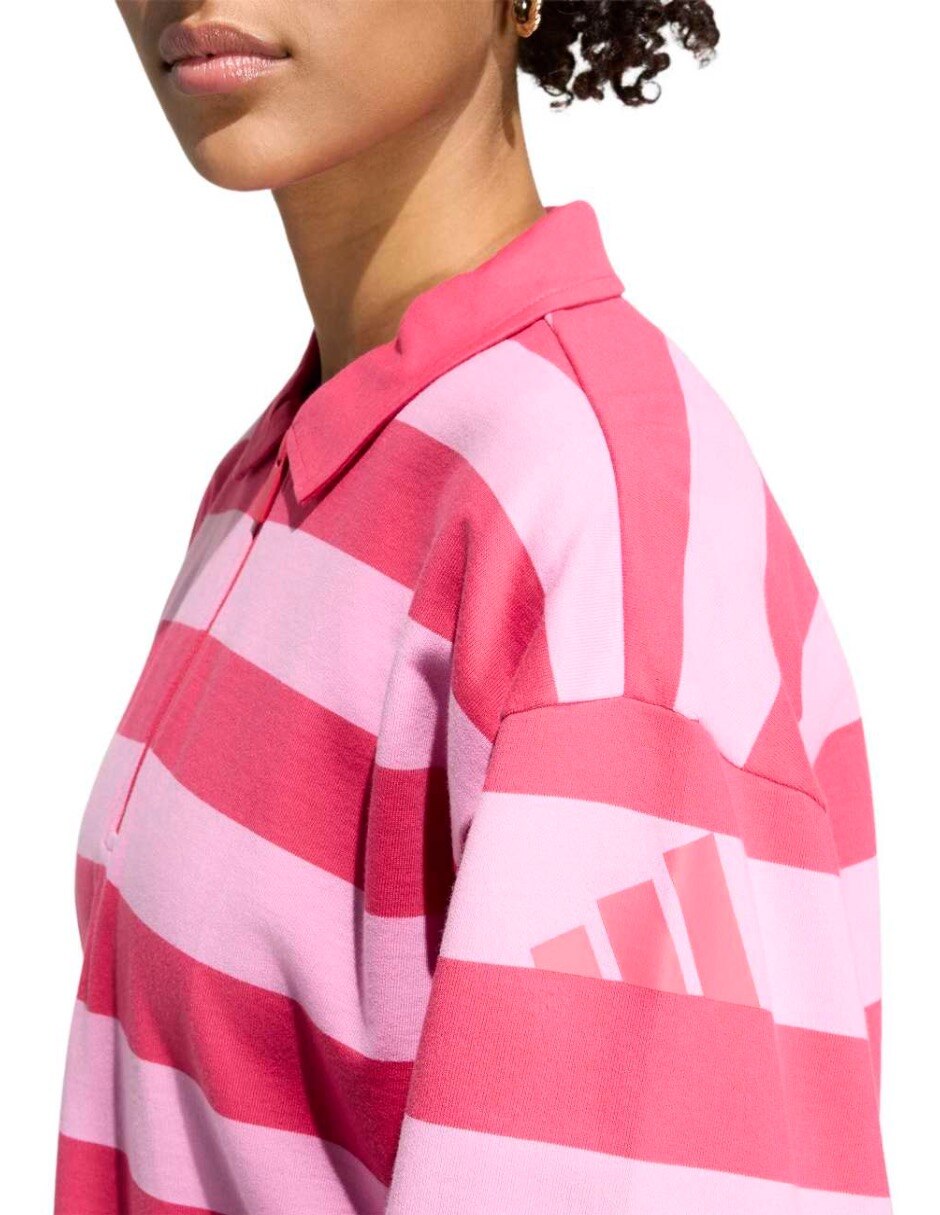 Playera manga larga Essentials cuello redondo mujer 5
