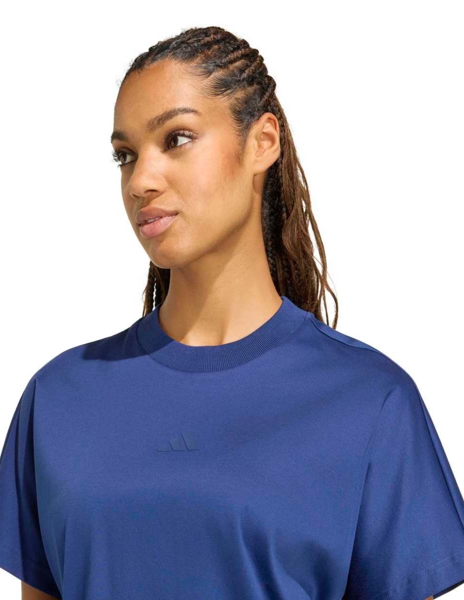 Playera manga corta Soft Lux cuello redondo mujer 6