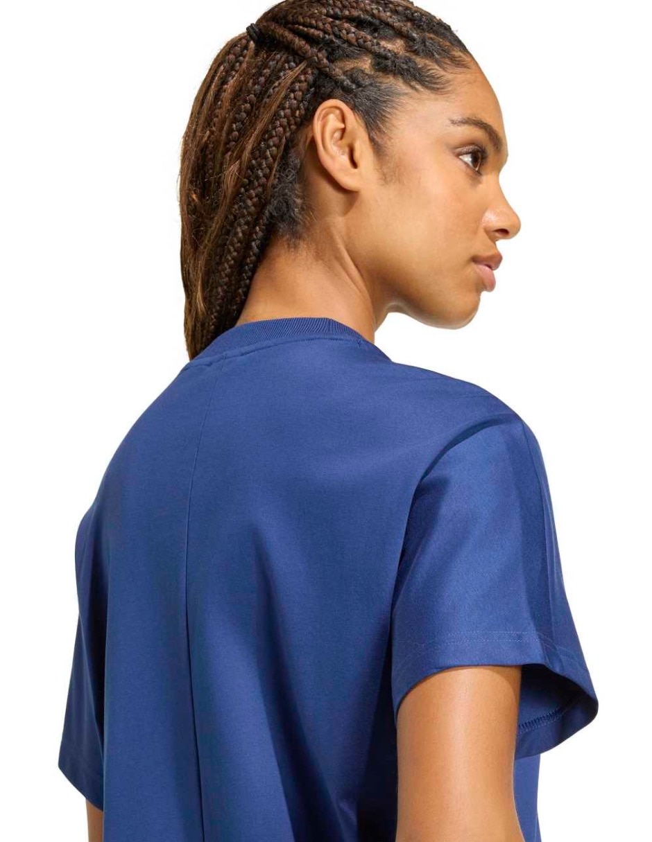 Playera manga corta Soft Lux cuello redondo mujer 5