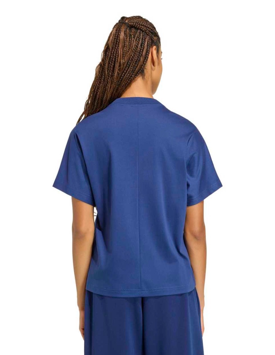 Playera manga corta Soft Lux cuello redondo mujer 2