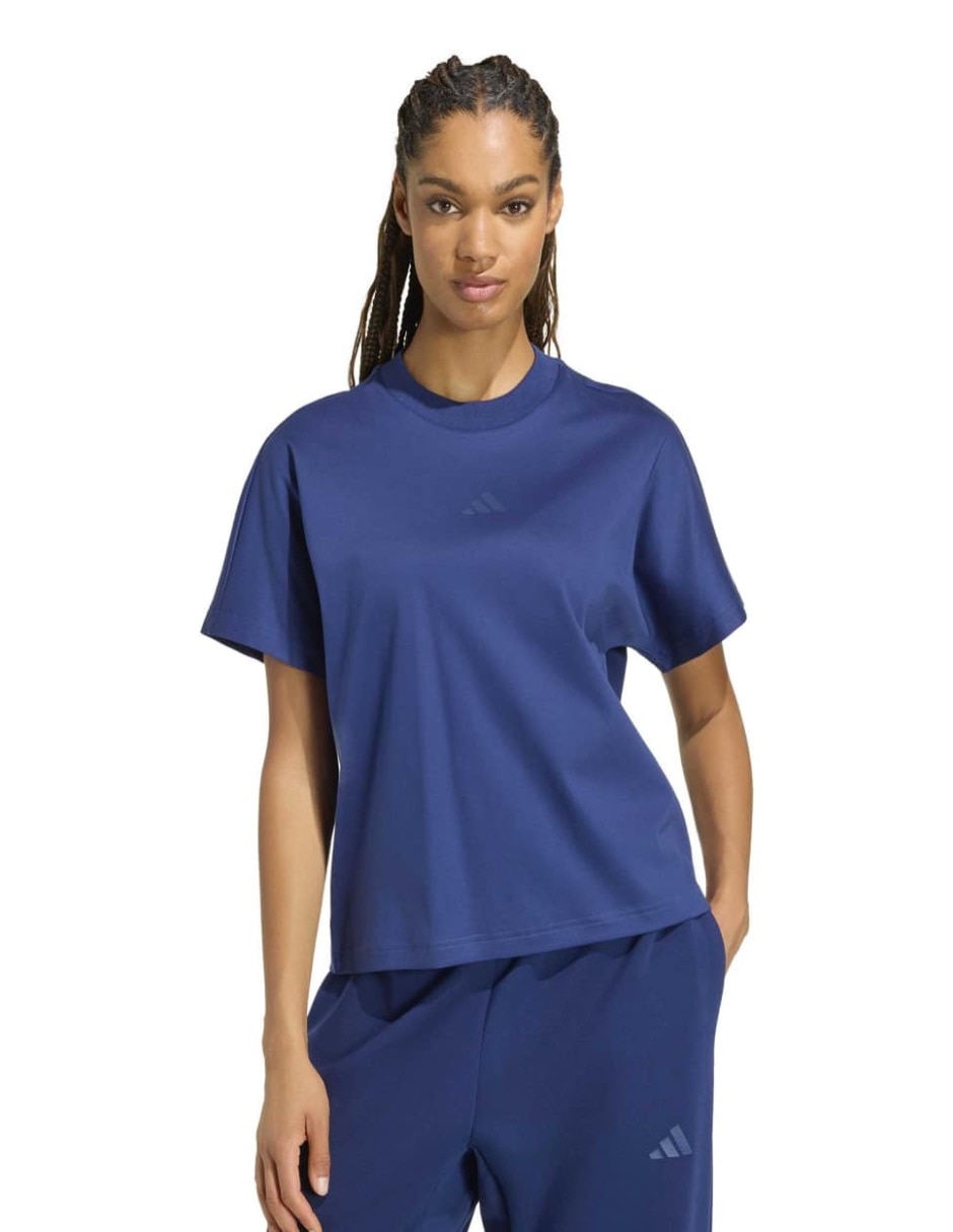 Playera manga corta Soft Lux cuello redondo mujer Playera manga corta Soft Lux cuello redondo mujer