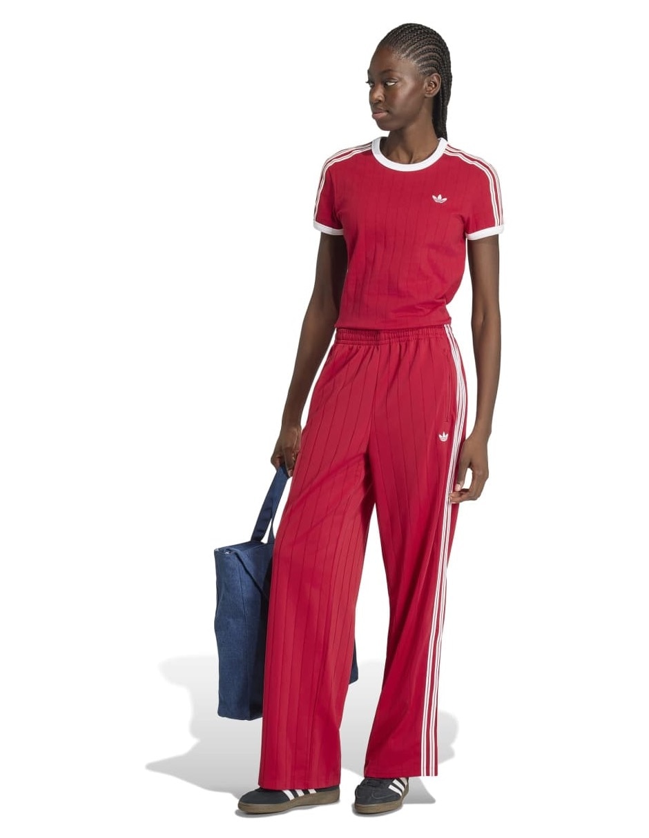 Playera manga corta Adicolor cuello redondo para mujer 6