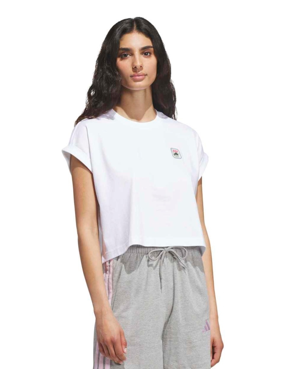 Playera manga corta Standalone cuello redondo para mujer Playera manga corta Standalone cuello redondo para mujer