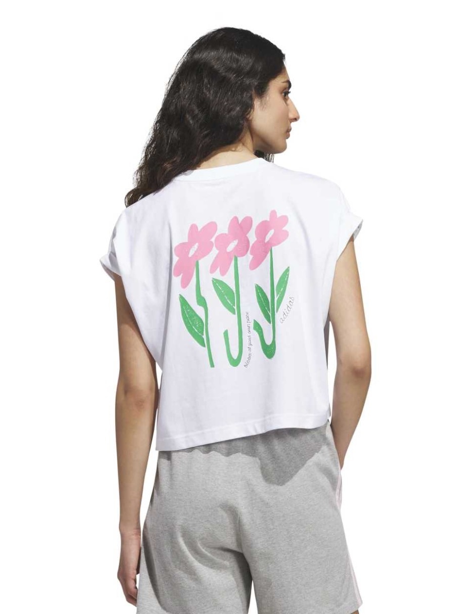 Playera manga corta Standalone cuello redondo para mujer 3
