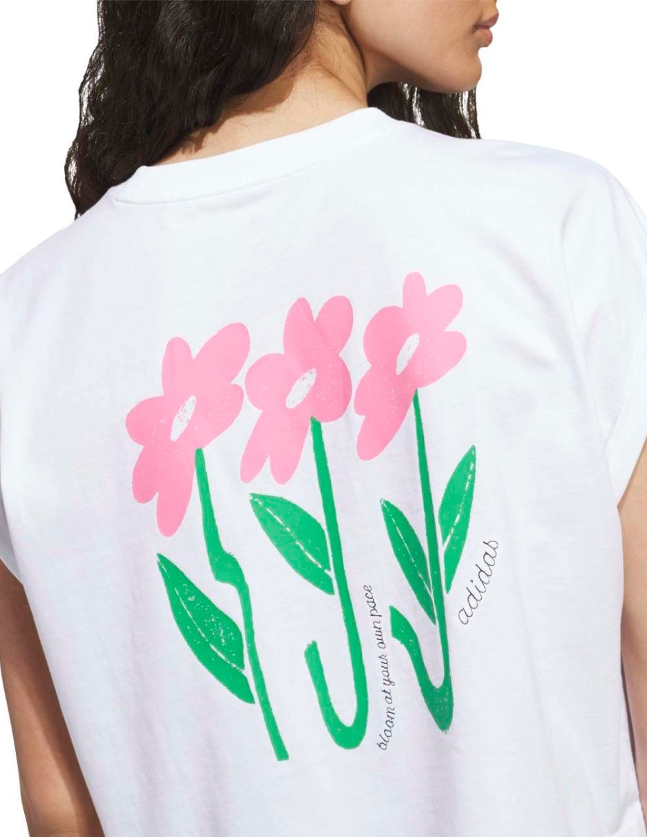 Playera manga corta Standalone cuello redondo para mujer 4