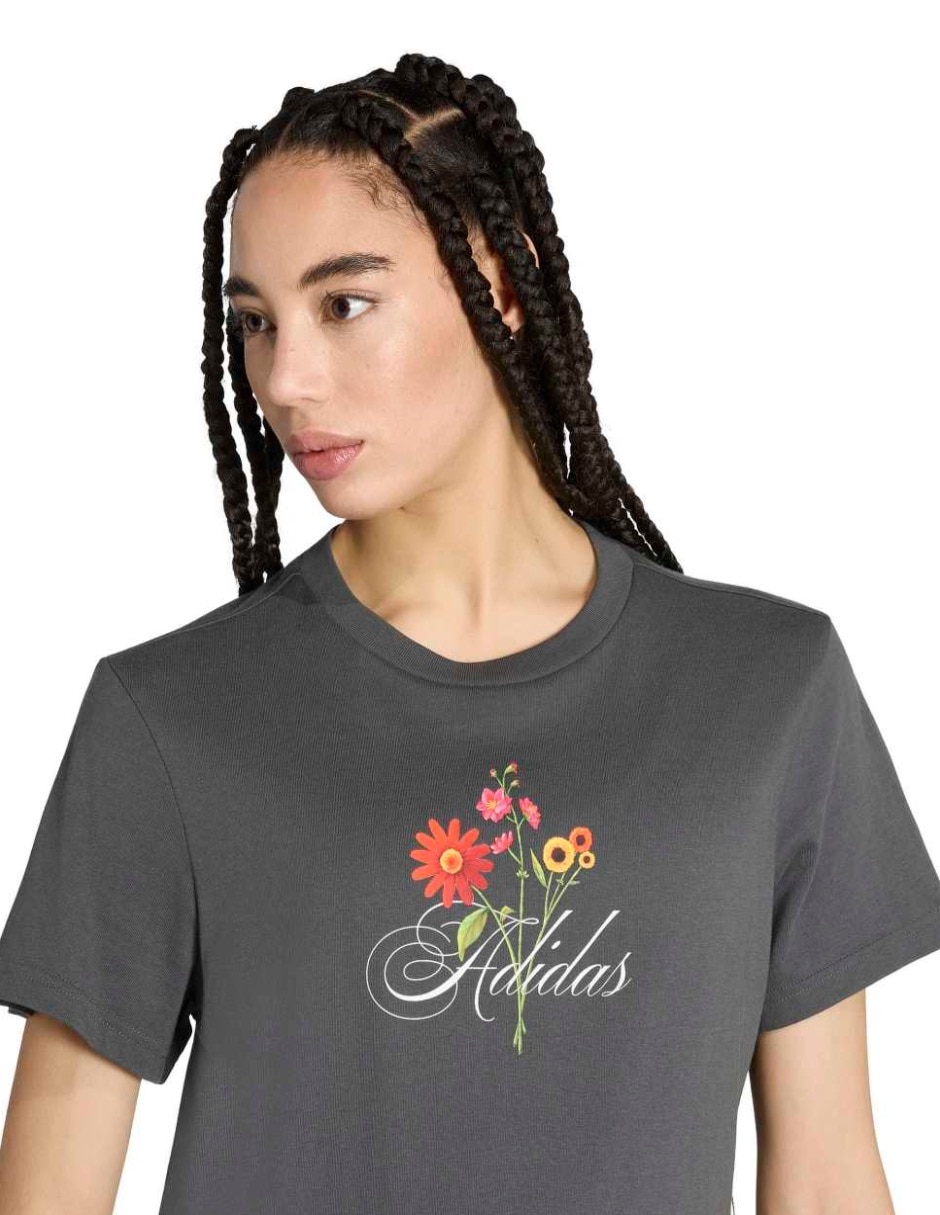 Playera manga corta Table Tee cuello redondo mujer 5