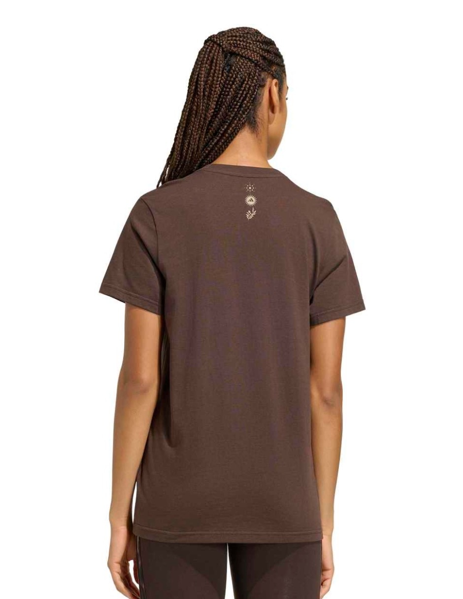 Playera manga corta Adidas Originals Tie-Ins cuello redondo para mujer