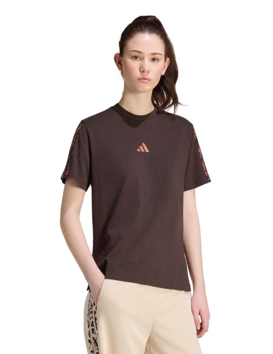 Playera manga corta Seasonals cuello redondo para mujer Playera manga corta Seasonals cuello redondo para mujer