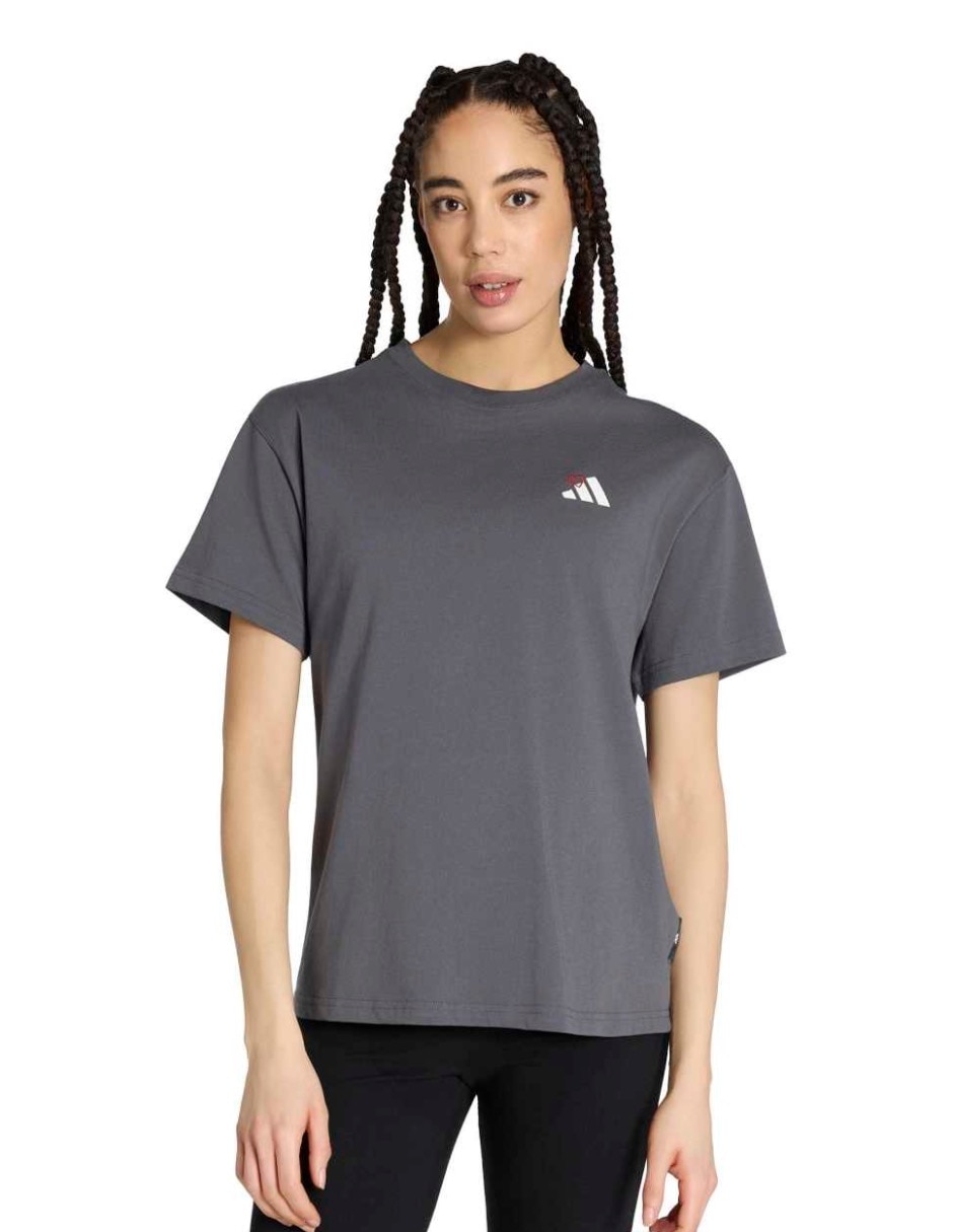 Playera manga corta Standalone cuello redondo para mujer Playera manga corta Standalone cuello redondo para mujer