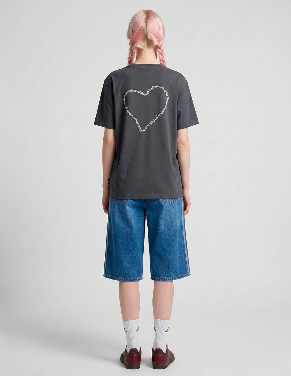 Playera manga corta adidas originals standalone cuello redondo para mujer